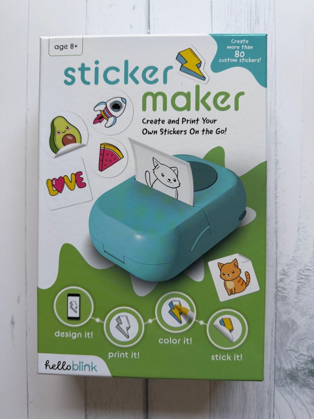 Hello Blink Sticker Maker Toy | Kids Craft Kit